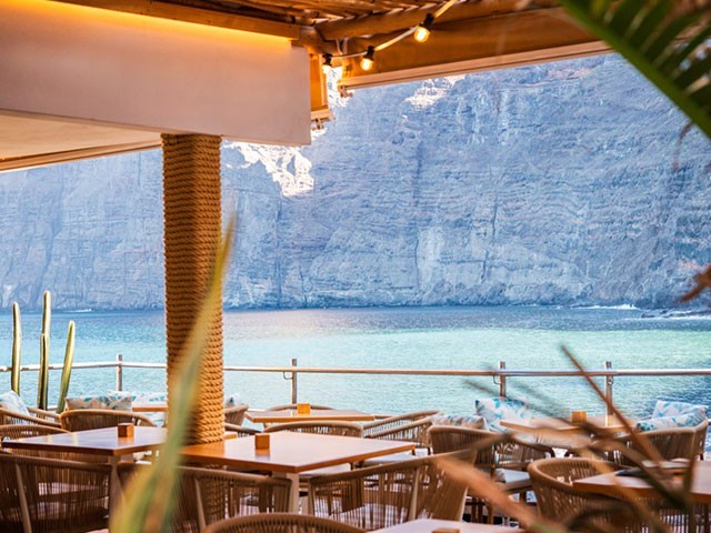 Menú arrocero frente al mar para 2 en Los Acantilados de los Gigantes